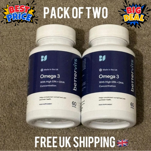 Pack bettervits omega 60 - 2x,