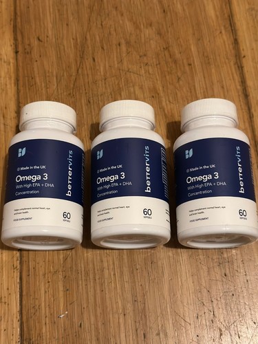 Pack bettervits omega 3 60 - ,