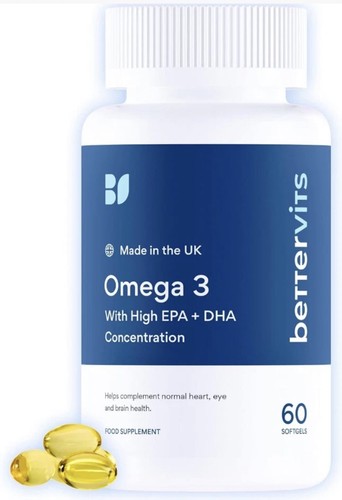 Bettervits omega fish - fish, oil