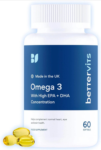 Bettervits omega fish oil - bettervits, omega-3