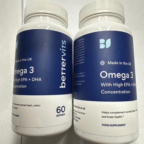 Bettervits omega fish oil - 2x, 3