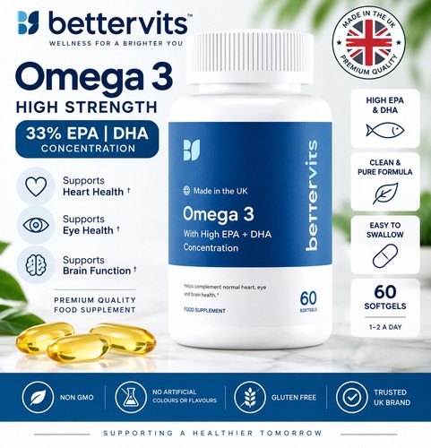 Bettervits omega capsules - omega,
